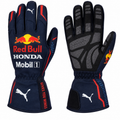 Red Bull Honda Go Kart Racing Gloves – Navy Blue Motorsport Driving Gloves(PKG-001)