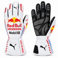 White Red Bull Honda Kart Racing Gloves – Motorsport Driving Gloves (PKG-002)