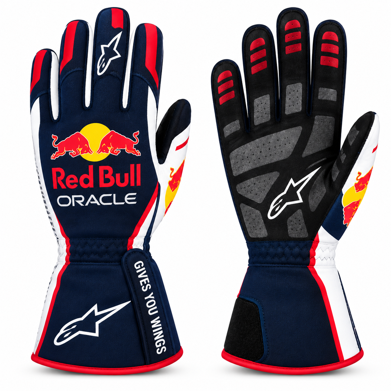 Red Bull Oracle Racing Gloves Kart Racing & Motorsport(PKG-003)