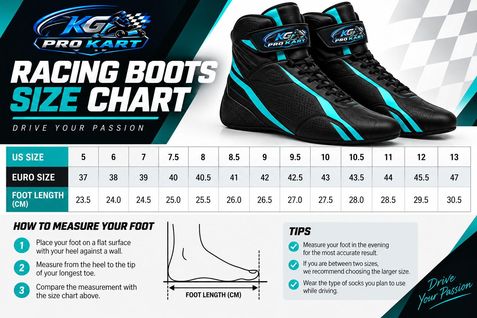 Lando Norris 2024 Kart Racing Shoes – Blue & Orange Performance Racing Boots(PKG-ML005)
