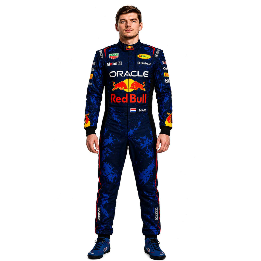 Custom Go Kart Red bull Racing Suit For Men and Women, Motorsport Racewear, Go Karting Gear