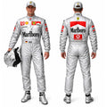 Michael Schumacher Ferrari Marlboro Racing Suit, Custom Go Kart Suit, Motorsport Driver Suit, Professional Racing Jumpsuit, 600D Cordura