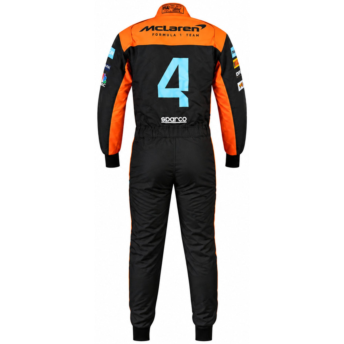 Lando Norris 2019 Racing Suit | McLaren Renault Accelerating Transformation Go Kart Suit | Custom Motorsport Driver Suit | Kart Racing Racewear(PKG-ML006)