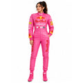 Custom Pink Racing Suit, Red Bull Go Kart Suit, Motorsport Driver Suit, Professional Karting Racewear
