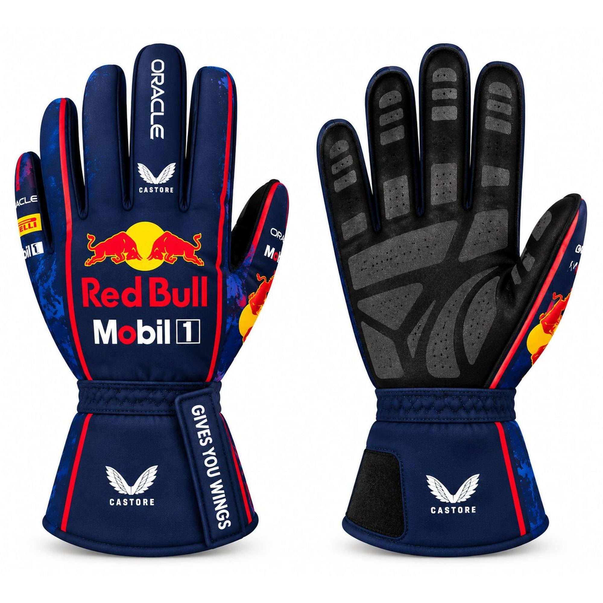 Red Bull Oracle Racing Gloves Kart Racing & Motorsport(PKG-006)