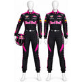 Women’s Red Bull Racing Inspired Kart Racing Suit | Black Pink Custom Motorsport Driver Suit | Professional Karting Racewear(PKG-RB009)